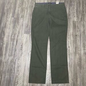 Banana Republic Aiden Pant Dark Green Chinos Khakis Men’s Size 35X36 Workwear